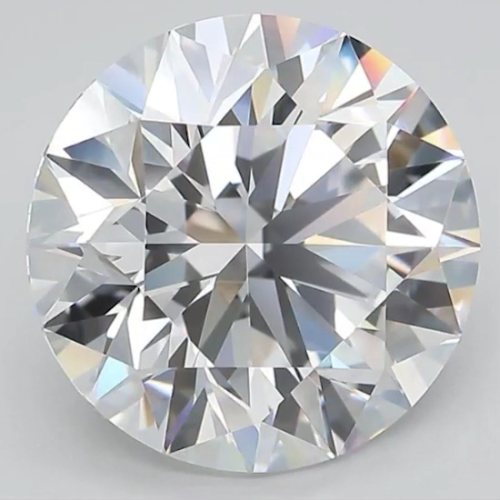 Бриллиант лабораторно-выращенный 4,5 мм 0,36 карата Цвет: D/E/F (бесцветный) Чистота VVS1-VS1